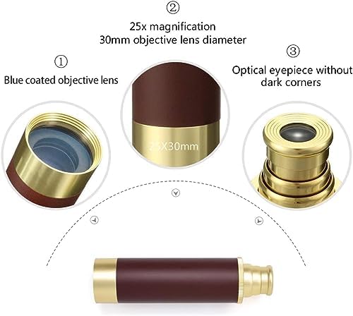 Pirate Monocular Telescope for Kids and Adults