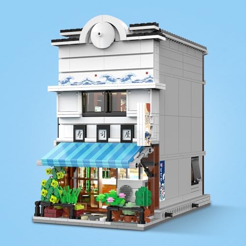 Japanese Sushi House Building Block Set C66018W