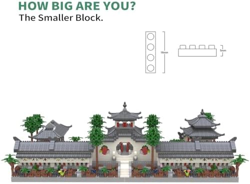 Suzhou Garden Chinese Style Micro Block Set 4222 PCS