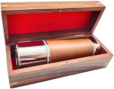 Antique Decor Spyglass Handcrafted Telescope 18 Inches