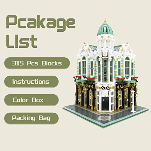 ZenithFlow Street View Building Blocks Kit 3115 PCS