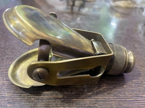 Antique Brass Telescope - Vintage Nautical Spyglass