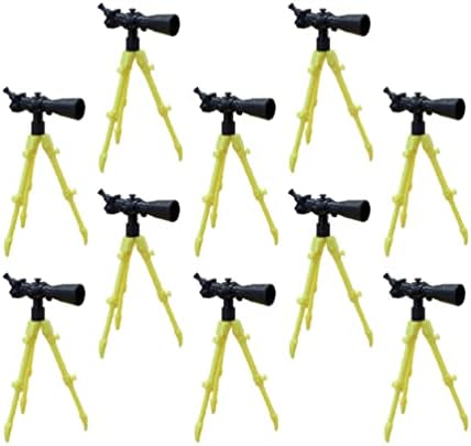NUOBESTY 12Pcs Miniature Telescopes with Tripod Educational Toys