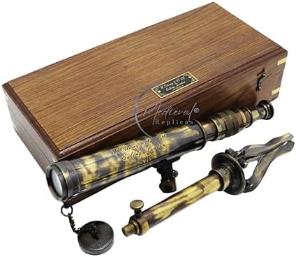 W Ottway Co London 1915 Brass Telescope with Tripod
