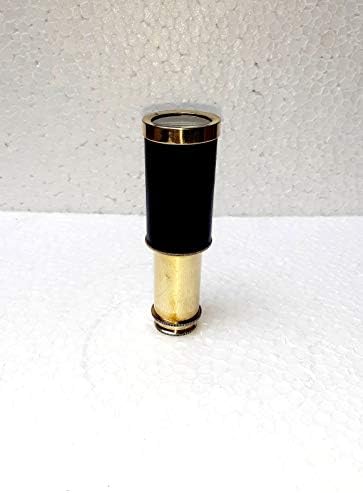 Ganga Nautical Brass Telescope 15cm 4 Inch Collectible Decor