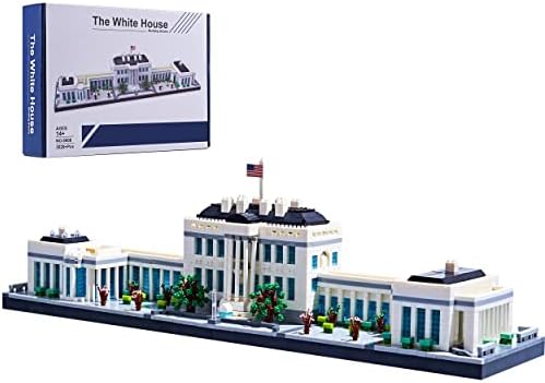 LUKHANG White House Building Set - 3520pcs Micro Block Kit