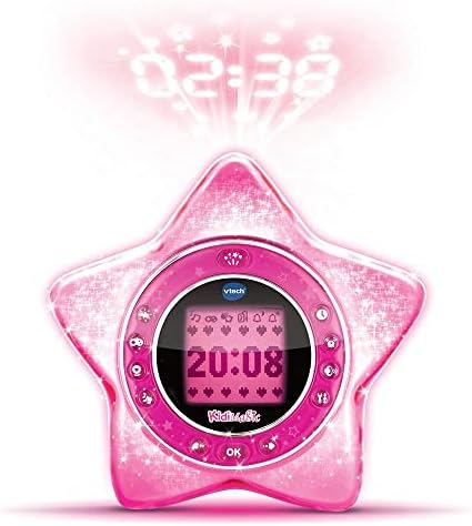 VTech Kids Magic Starlight Pink Alarm Clock