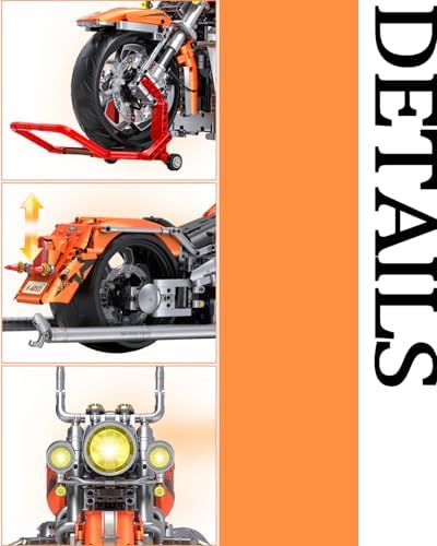 JTBBOY 15 Scale Motorcycle Building Set