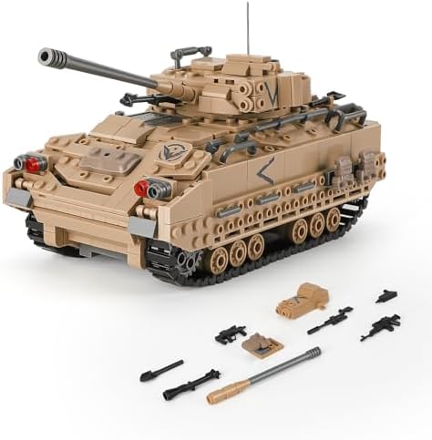 NEWABWN M2 Bradley Tank Building Set 1350 Pieces