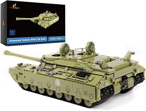 JMBricklayer WW2 T28 Heavy Tank Building Kit for Adults