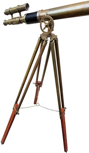 Navirock Nautical Telescope with Antique Brass Finish