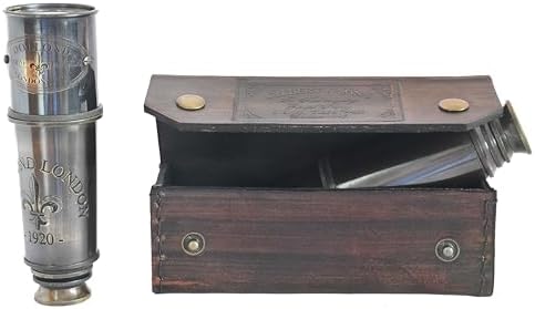 NETAEX 15 Inch Solid Brass Telescope with Case