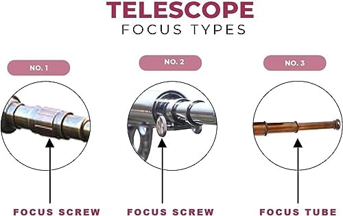 Vintage Brass Telescope on Wooden Tripod Stand