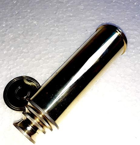 12 Inch Full Brass Golden Pirate Telescope with Lens