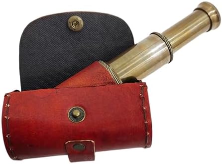 6 Inch Solid Brass Handheld Spyglass Telescope