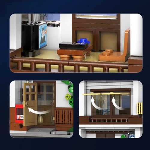 Japanese Style Canteen Building Set for Kids and Adults