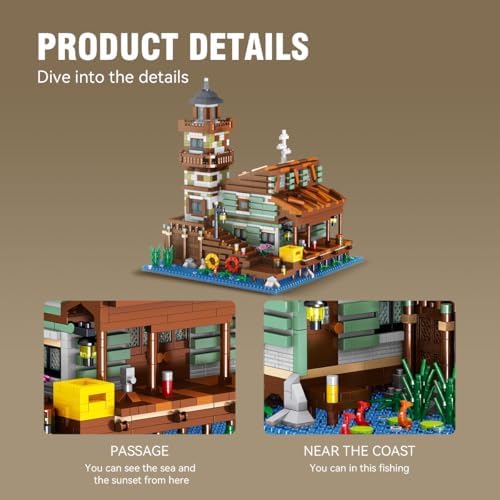 DAHONPA Micro Mini Building Blocks Set 2689 Pieces