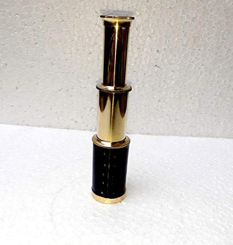 Ganga Nautical Brass Telescope 15cm 4 Inch Collectible Decor