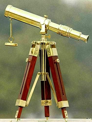 Decorative Telescope Nautical Brass Desk Decor