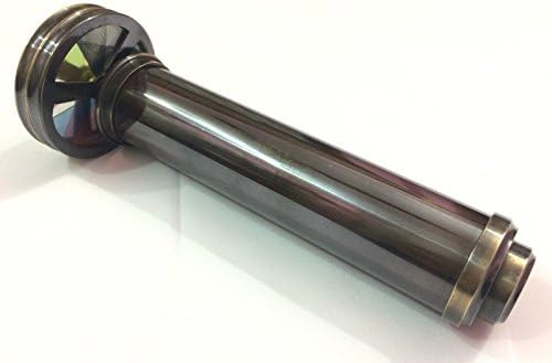 PIRU Antique Brass Double Wheel Kaleidoscope