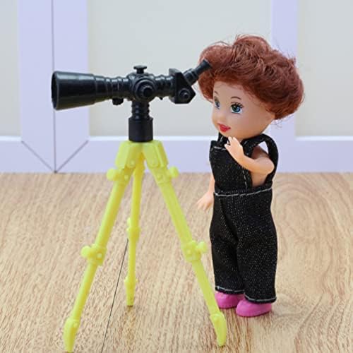 NUOBESTY 12Pcs Miniature Telescopes with Tripod Educational Toys