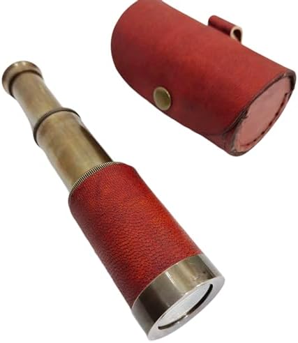 6 Inch Solid Brass Handheld Spyglass Telescope