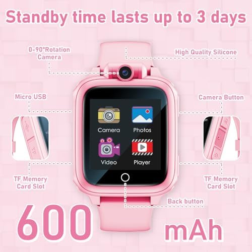 Awatty Kids Smart Watch with 26 Games and Camera