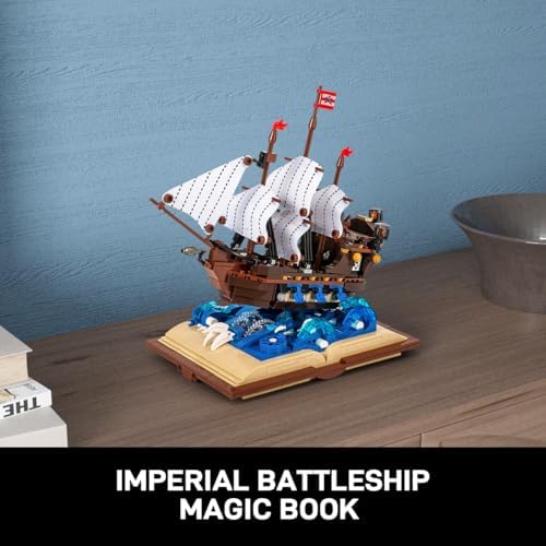 GOTIMON Imperial Battleship Building Blocks Toy Set 925 PCS
