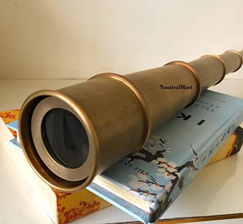 Nautical Brass Spyglass Telescope 18 Inch Collectible