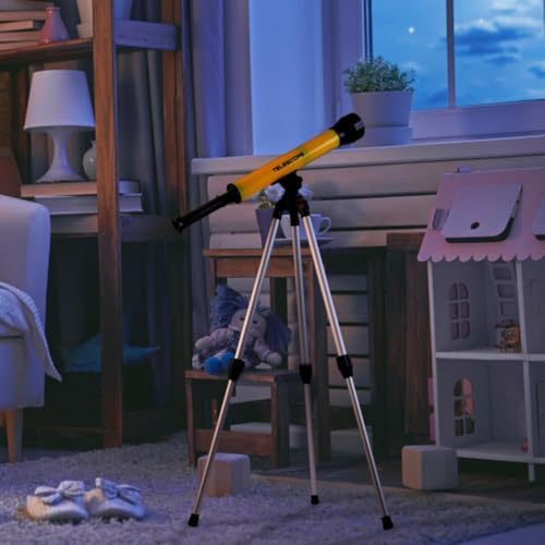 Kids Telescope with Tripod - 40mm 30x Magnification for Science Learning