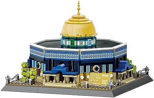 Goirzi 983Pcs Dome of The Rock Jerusalem Building Set Collectible Toy