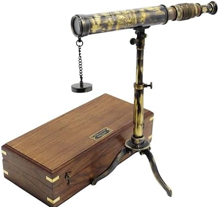 W Ottway Co London 1915 Brass Telescope with Tripod