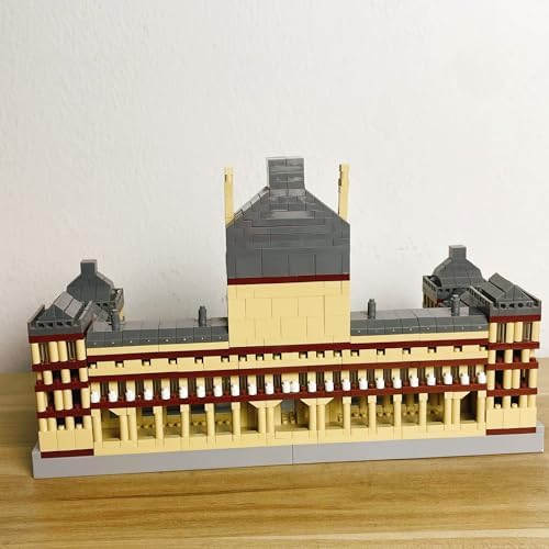 Louvre Micro Mini Building Blocks Architecture Set for Adults