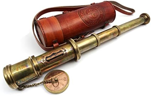 Ocean Replicas 16 Inch Antique Commando Spyglass Telescope Replica