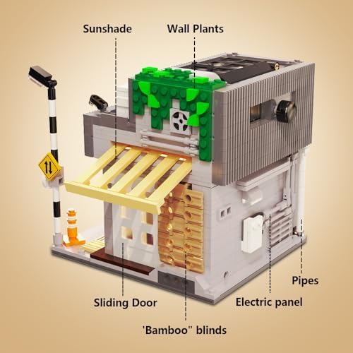 CaDA Master C66007W Coffee Shop Building Set