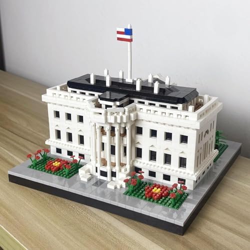 White House Micro Brick Building Set 2300 Pieces