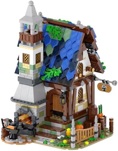 Medieval Roman Blacksmith Shop Building Blocks Set 1025PCS