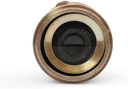 Vintage Brass Spyglass Telescope with Leather Case