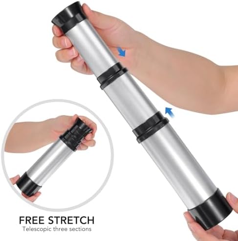 Plastic Pirate Telescope Toy - Portable Adjustable Mini Scope for Kids