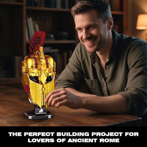 Roman Centurion Helmet Building Set 850 PCS