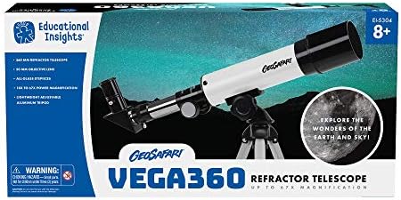 Educational Insights GeoSafari Vega 360 Telescope for Kids and Adults
