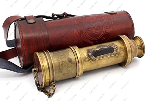 Pirate Brass Telescope with 30x Magnification