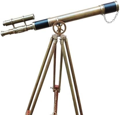 Navirock Nautical Telescope with Antique Brass Finish