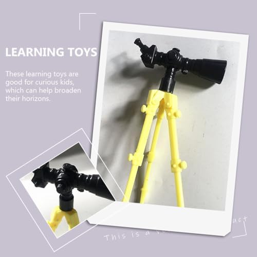 NUOBESTY 12Pcs Miniature Telescopes with Tripod Educational Toys