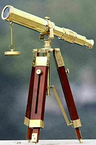 Decorative Telescope Nautical Brass Desk Decor