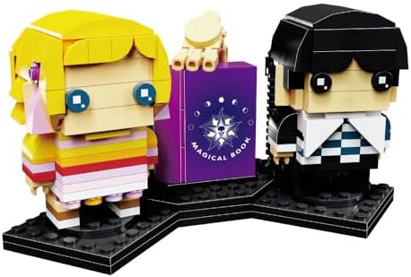 RiceBlock 375 Piece Enid and Wednesday 2-in-1 Building Blocks Toy