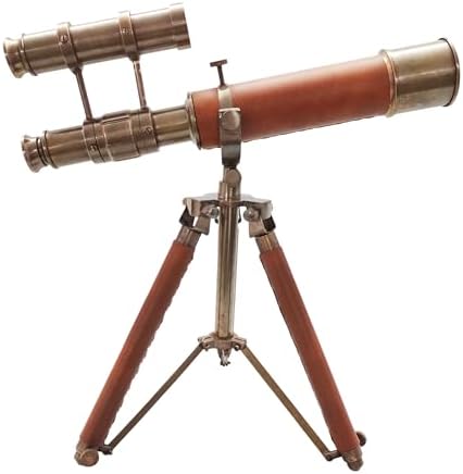Royal Mini Brass Handmade Telescope Table Decor