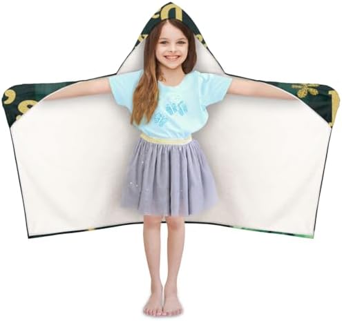 Happy St Patricks Day Personalized Kids Beach Towel