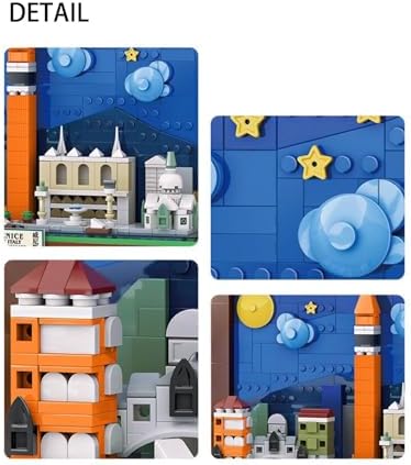 SEMKY Venice Skyline Architecture Building Block Set 580 Pieces