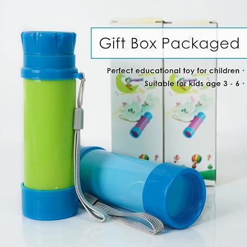 Luwint Pocket Telescope Toy for Kids 2 Pack